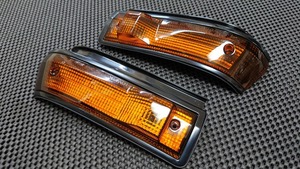 ★トヨタ純正新品★スプリンタートレノ AE86 AE85 サイドターンシグナルランプレンズ サイドウインカーレンズ 左右セット