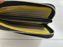 Squeeze　薄くて軽いコンパクトな財布 10枚カードポケット シュリンク ブラック　L字ファスナー_画像6