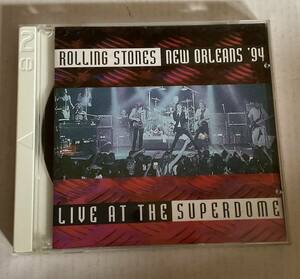THE ROLLING STONES.LIVE AT THE SUPERDOME.NEW ORLEANS '94.2CD TSP盤 プレスCD.ローリングストーンズ ライブ.VOODOO LOUNGE.