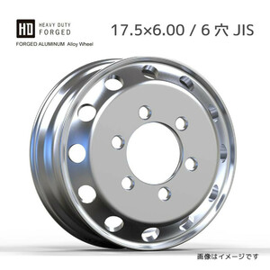 アルミホイール 6穴 17.5×6.0 JIS 球面座 PCD222.25 ハブ穴直径164 オフセット135 WHEEL 小型トラック・バス用 軽量 エルフ アトラス