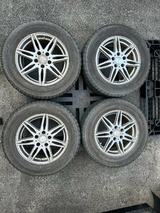 BIRTH VS7 アルミホイール 16×7J 16インチ 5H 4本セット タイヤ215/65R16 送料無料