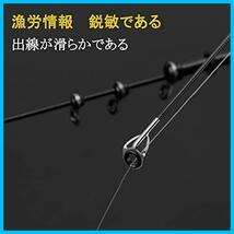 トップガイド ロッドガイド 18個セット ステンレス 釣り竿穂先 交換 修理キット (内径1.0mm～2.0mm)_画像5