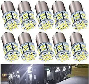 HooMoo 3014SMD（P21W 1156 S25 BA15S G18） LEDバルブ LEDライト 車用 LEDランプ 5