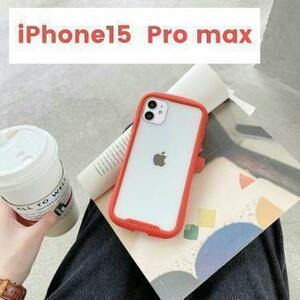 121　iPhoneケース iphone 15 Pro Max 赤