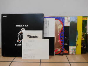 ○大滝詠一、シリア・ポール、多羅尾伴内/NIAGARA BLACK VOX ステッカーのみ欠品BOX入り5LPレコード　98AH1701～5