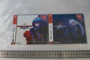 T3777** including in a package un- possible **DC Dreamcast KOF 2000 2001 2 pieces set unopened 