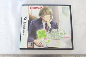 Z3969★★同梱不可★★DS ときめきメモリアル Girl’s Side 1st Love Plus