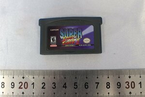 M4075★★同梱不可★★GBA 北米版 スーパーストリートファイターII ターボ リバイバル ソフトのみ 動作確認済み