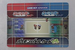 J009*⑤* including in a package un- possible * Pokemon Battle Card e + 08-K012topo only ruby & sapphire 2 GBA that time thing 