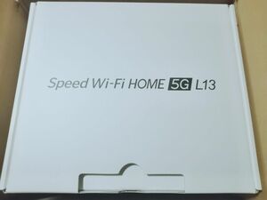 新品未使用　SIMフリー WIMAXL13 Speed Wi-Fi HOME 5G ZTE ZTR02SWU ホームルーター