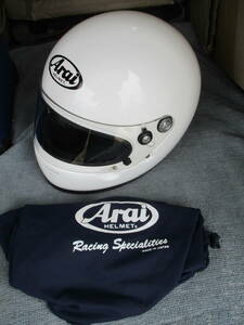 ** rare ... beautiful!!Arai ARAI four wheel car helmet 61-62. under GP-2K 0427
