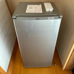 AQUA 冷蔵庫 ブラッシュシルバー AQR-8K2(S) [幅42.6cm /75L /1ドア /右開きタイプ /2022年