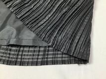 (レディース) BON CILIE ボンシリエ // ウエスト後ろゴム シアー プリーツ ロング スカート (黒) サイズ 9 (64〜68cm)_画像4