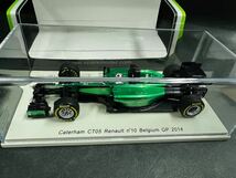 spark スパーク 1/43 S4245 ケータハム CT05 ルノー＃１０ アンドレ・ロッテラー2014 ベルギーGP_画像3