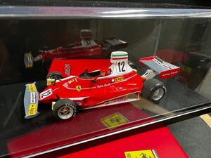 LOOKSMART ルックスマート 1/43 LSHE001 フェラーリ３１２T ＃１２ ニキ・ラウダ １９７５ モナコGP ウイナー 75 ワールドチャンピオン