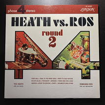 Ted Heath And His Music・Edmundo Ros & His Orchestra / Heath Vs. Ros Round 2 [London Records SP 44089] US盤 見開きジャケ_画像1