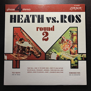 Ted Heath And His Music・Edmundo Ros & His Orchestra / Heath Vs. Ros Round 2 [London Records SP 44089] US盤 見開きジャケ