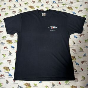 CONNX ソフトウェア　USA製　Tシャツ　企業系　90年代　古着　アメリカ古着　中野区　古着屋 ブラック Black Tee ロゴ 黒 
