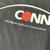CONNX ソフトウェア　USA製　Tシャツ　企業系　90年代　古着　アメリカ古着　中野区　古着屋 ブラック Black Tee ロゴ 黒 _画像9