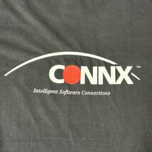 CONNX ソフトウェア　USA製　Tシャツ　企業系　90年代　古着　アメリカ古着　中野区　古着屋 ブラック Black Tee ロゴ 黒 _画像6