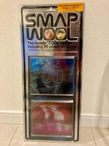 CD SMAP WOOL 2枚組　美品　冊子、パッチ2つ、元ケース、袋付き　