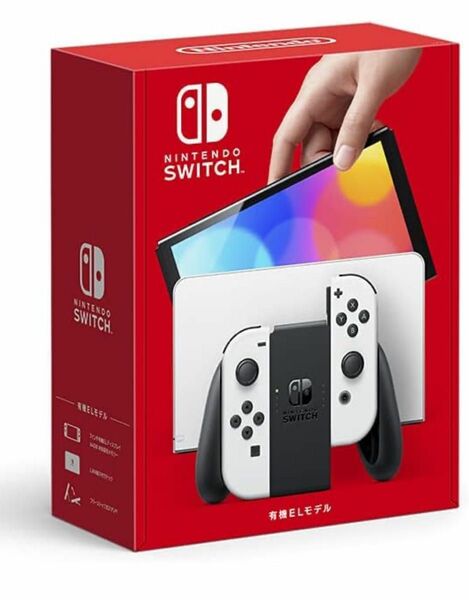 新品未開封　Nintendo Switch(有機ELモデル) Joy-Con(L)/(R) ホワイト