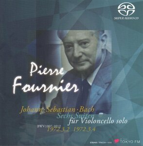 J.S.バッハ:無伴奏チェロ組曲全曲 / ピエール・フルニエ(vc) / 1972年3月東京ライヴ / シングルレイヤーSACD / TFMCSA-1010