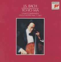 J.S.バッハ: 無伴奏チェロ組曲 第1,3,5番 / ヨーヨー・マ(vc) / 1982年録音 / SONY / SRCR-2065_画像1