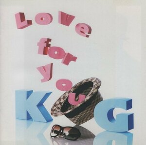 ◆KG / Love for you / 2012.12.05 / メジャー1stアルバム / 2010年作品 / 生産限定盤 / SHM-CD / UMCK-9582