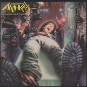 ◆アンスラックス ANTHRAX / 狂気のスラッシュ感染 SPREADING THE DISEASE / 1990.08.25 / 2ndアルバム / 1985年作品 / PSCD-1045