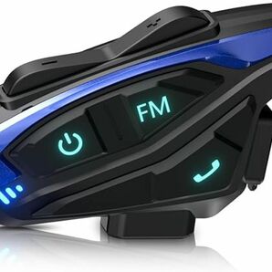 バイク インカム ヘルメット スピーカー 超軽量 Bluetooth 5.2 FMラジオ　日本語　Siri対応 ハンズフリー通話