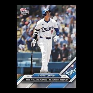 Topps now 大谷翔平 MLB 通算 本塁打176本 記念 カード 