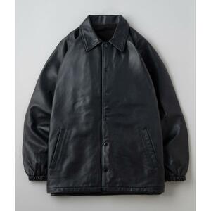 BLUCO ブルコ LEATHER COACH JACKET レザー コーチジャケット　1309