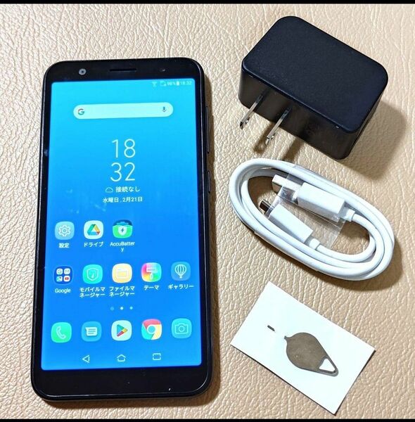 ◆ZA550KL◆23 ASUS Zenfone Live L1 ZA550KL-X00RD-GD32 ミッドナイトブラック