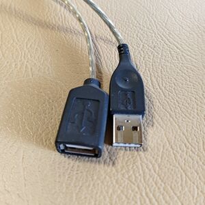 ⑨USB延長ケーブル 70cm USB2.0 USB-Aプラグ-USB-Aソケット 充電・データ転送対応 