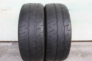 バリ山　2023年製　ヨコハマ　ADVAN　AD09　195/55R15　2本セット　クリーニング済　シビック　フィット等に