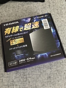 IODATA アイオーデータ WN-DAX3000QR ゲーミングルーター Wifi6