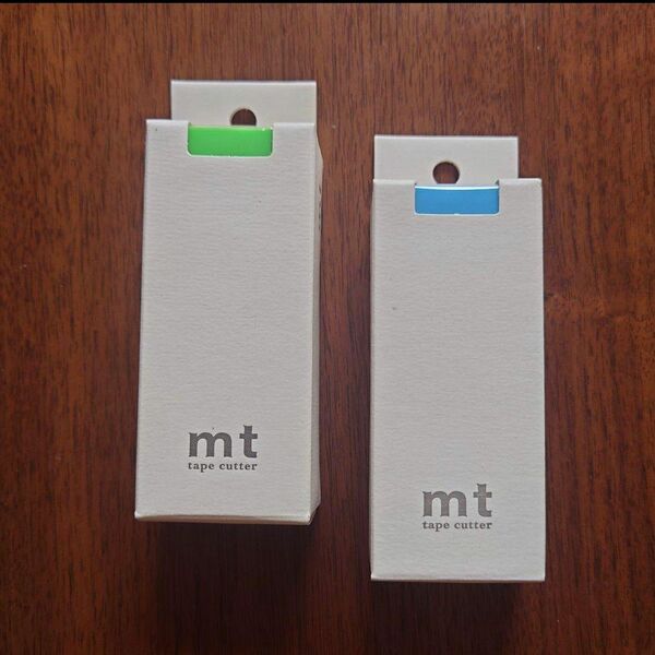 mt tape cutter 2tone テープカッター 2個セット カモ井加工紙 廃盤カラー