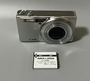 RICOH/リコー CX6 コンパクトデジタルカメラ 現状品