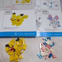 カワダ・nanoblock・ナノブロック★ポケットモンスター★ピカチュウ・ニンフィア_画像4