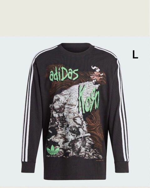 adidas x Korn Long Sleeve T-shirt L