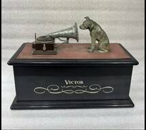 ビクター Victor ニッパー犬 トランジスタラジオの蓋部分のみ インテリア 小物 置物 飾り_画像10