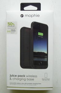 モーフィー ジュースパックワイヤレス チャージングベース■mophie juice pack wireless & charging base