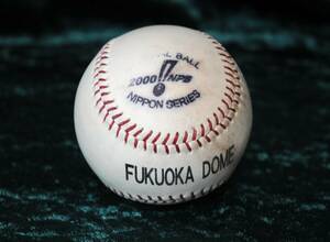 [ ultra rare super rare ] 2000 year NPB Japan series ON dream decision war actual use lamp . person VS large e- Hawk s war Fukuoka dome actual use lamp 