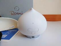 Romi ロミィ ＋ 帽子 2種 ROMI-P02 リセット（初期化）済 ポンポン帽子　麦わら帽子 会話AIロボット _画像5