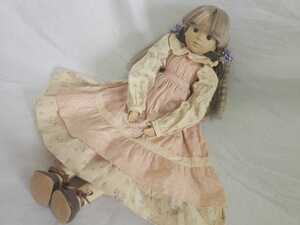 SEKIGUCHI 西洋人形 ソフビドール 全長約52センチ 着せ替え人形