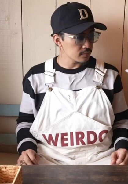 数原龍友着用　オーバーオール　完売品　ウィアード weirdo 定価４.2万ほど