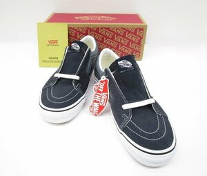 [即日発送] ★タグ付★ VANS Sk8-Low 631137-0001 メンズ シューズ スニーカー ネイビー×ブルー 27cm 331