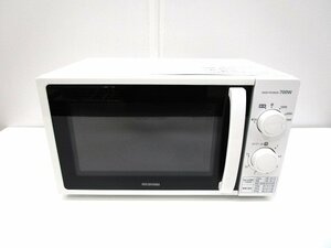 [即日発送]★良品★IRIS OHYAMA アイリスオーヤマ 電子レンジ IMG-T177-5-W 17L ターンテーブル 50Hz 東日本専用 ホワイト 2021年製 ② 331