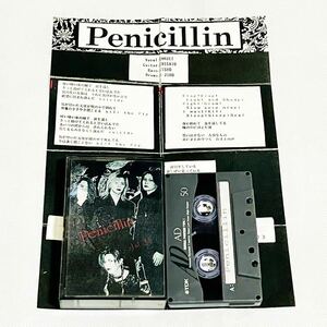 PENICILLINpenisi Lynn 1st demo tape cassette tape HAKUEI thousand .GISHO large . original O-JIRO MACHINE indies V series 